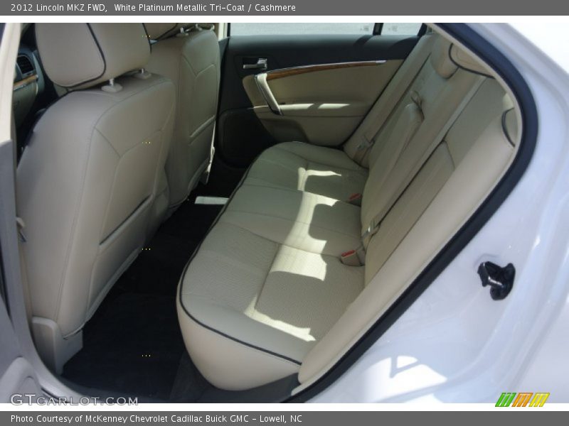 White Platinum Metallic Tri-Coat / Cashmere 2012 Lincoln MKZ FWD