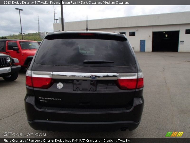 Rugged Brown Pearl / Dark Graystone/Medium Graystone 2013 Dodge Durango SXT AWD
