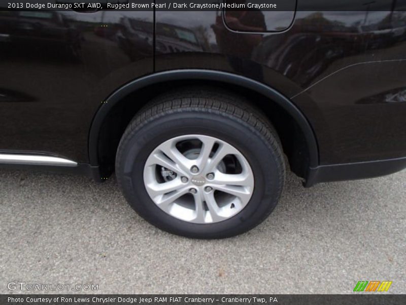 Rugged Brown Pearl / Dark Graystone/Medium Graystone 2013 Dodge Durango SXT AWD