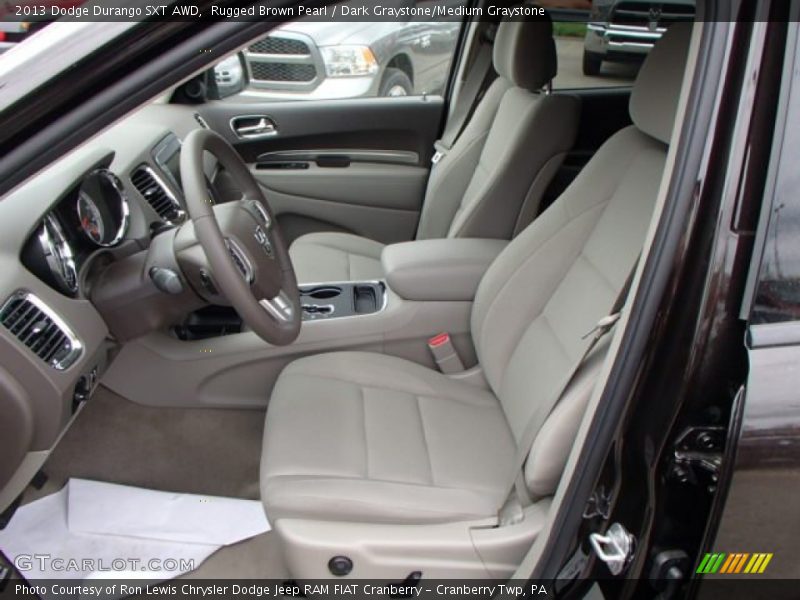 Rugged Brown Pearl / Dark Graystone/Medium Graystone 2013 Dodge Durango SXT AWD