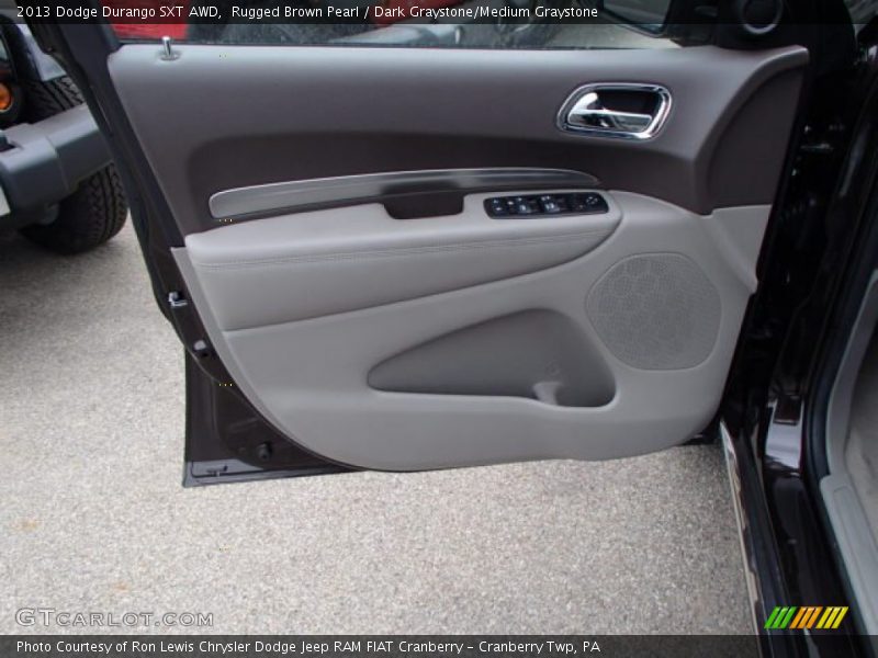 Rugged Brown Pearl / Dark Graystone/Medium Graystone 2013 Dodge Durango SXT AWD