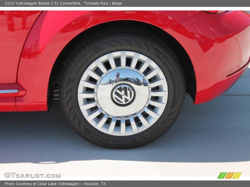 Tornado Red / Beige 2013 Volkswagen Beetle 2.5L Convertible