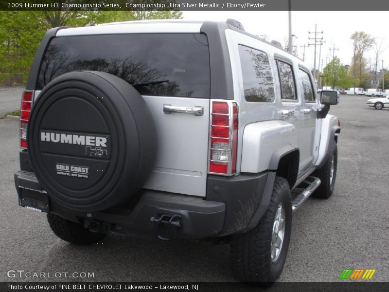 Championship Ultra Silver Metallic / Ebony/Pewter 2009 Hummer H3 Championship Series
