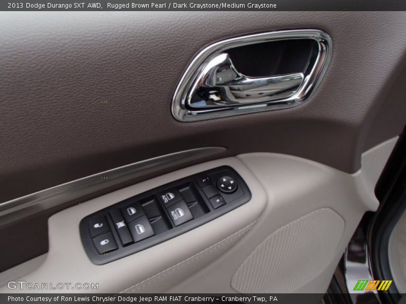 Rugged Brown Pearl / Dark Graystone/Medium Graystone 2013 Dodge Durango SXT AWD