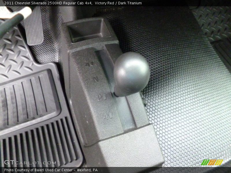 Victory Red / Dark Titanium 2011 Chevrolet Silverado 2500HD Regular Cab 4x4