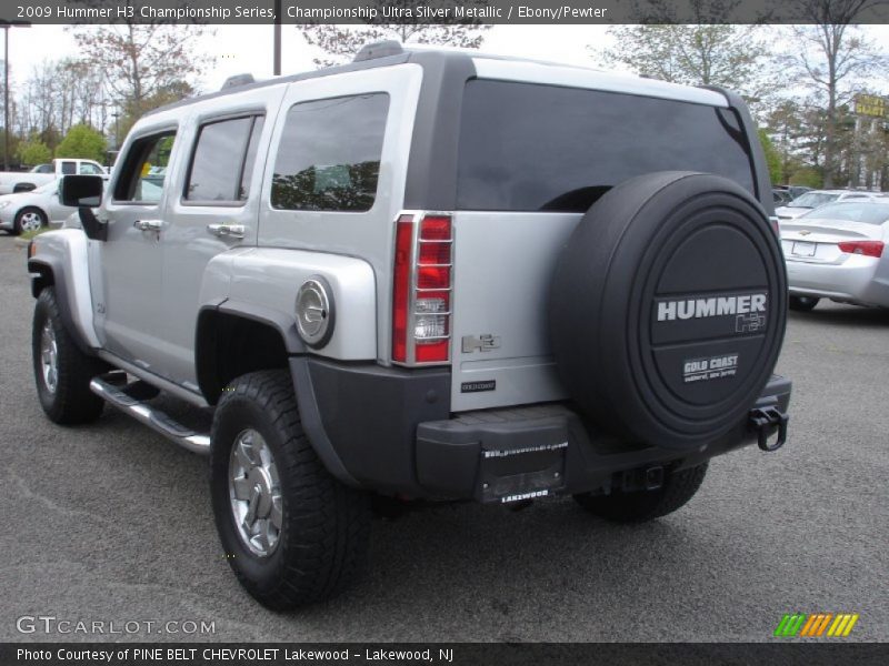 Championship Ultra Silver Metallic / Ebony/Pewter 2009 Hummer H3 Championship Series