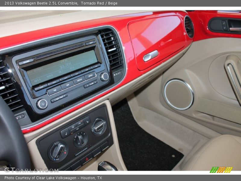 Tornado Red / Beige 2013 Volkswagen Beetle 2.5L Convertible