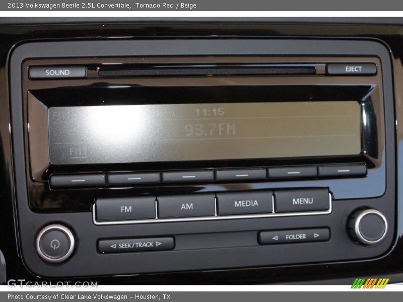 Tornado Red / Beige 2013 Volkswagen Beetle 2.5L Convertible