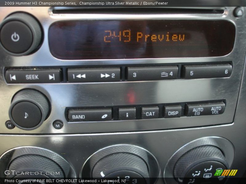 Audio System of 2009 H3 Championship Series