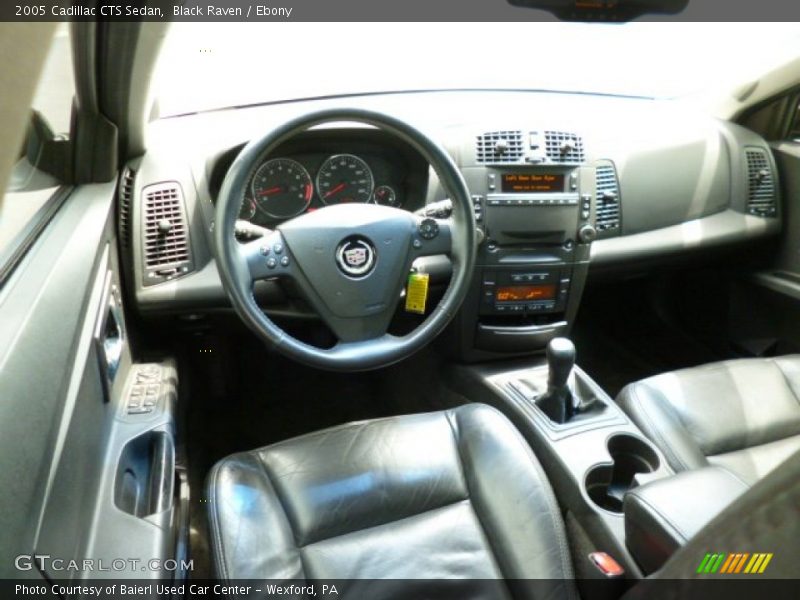 Ebony Interior - 2005 CTS Sedan 