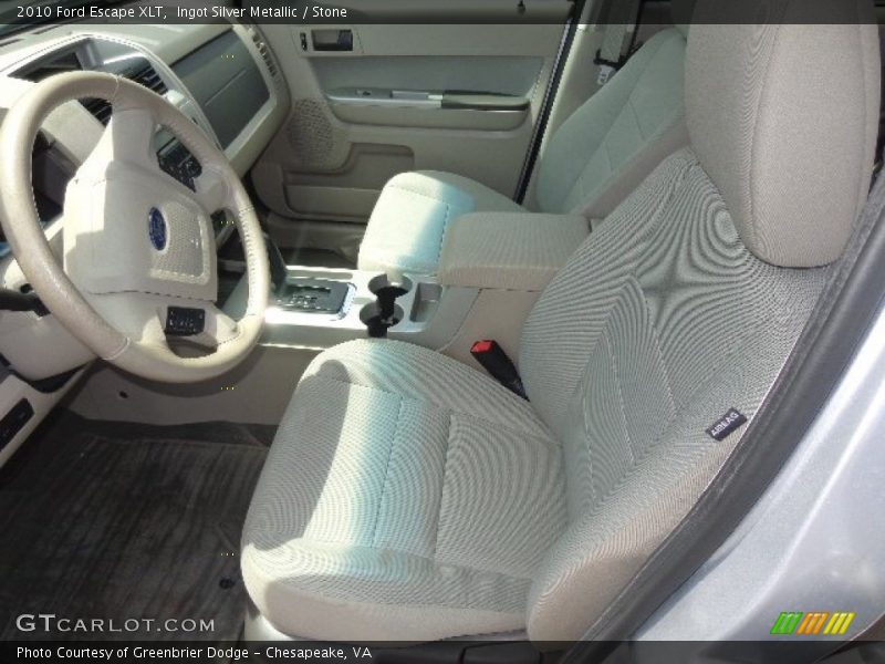 Ingot Silver Metallic / Stone 2010 Ford Escape XLT