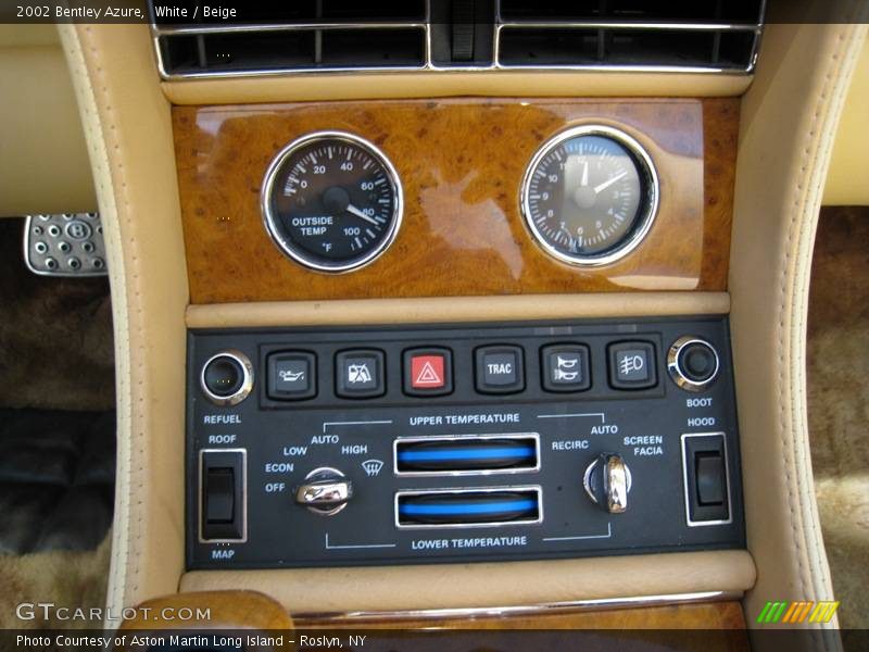 White / Beige 2002 Bentley Azure