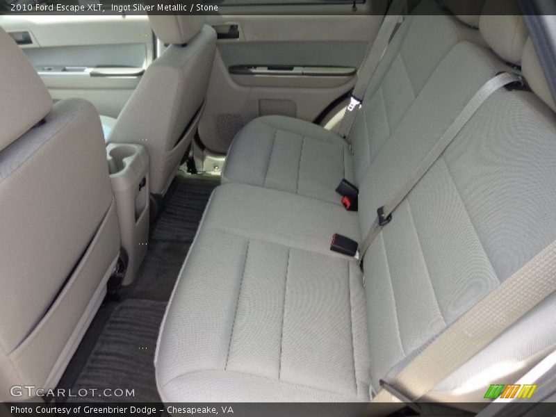 Ingot Silver Metallic / Stone 2010 Ford Escape XLT
