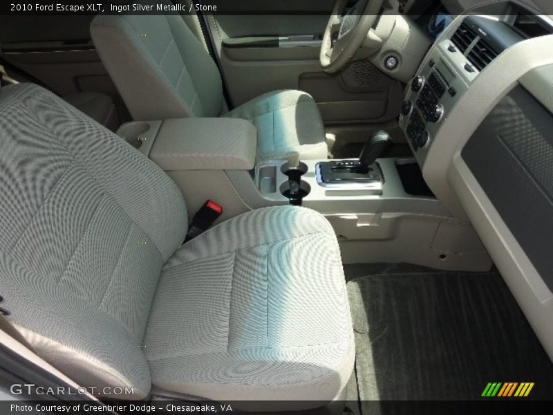 Ingot Silver Metallic / Stone 2010 Ford Escape XLT
