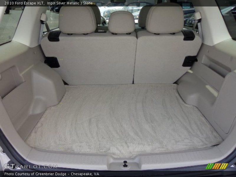 Ingot Silver Metallic / Stone 2010 Ford Escape XLT