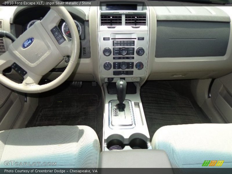 Ingot Silver Metallic / Stone 2010 Ford Escape XLT