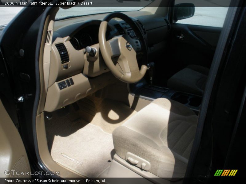 Super Black / Desert 2006 Nissan Pathfinder SE