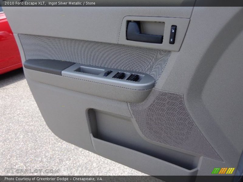 Ingot Silver Metallic / Stone 2010 Ford Escape XLT