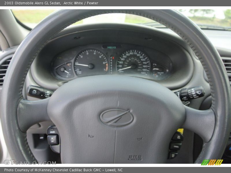 Arctic White / Pewter 2003 Oldsmobile Alero GL Sedan