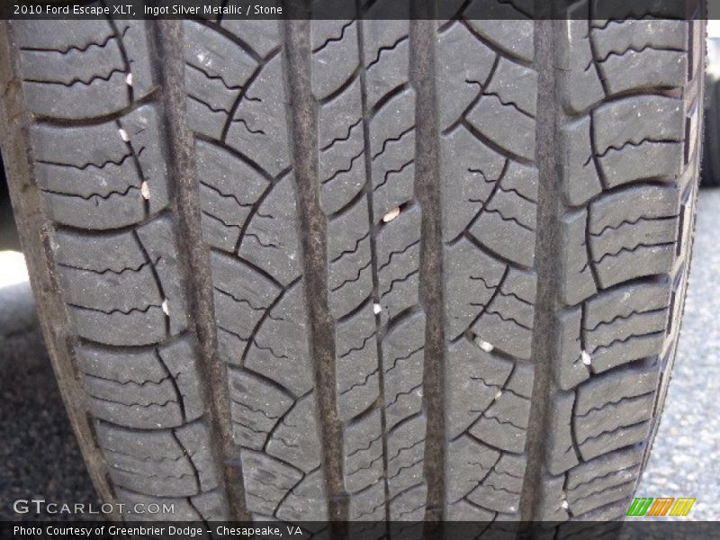 Ingot Silver Metallic / Stone 2010 Ford Escape XLT