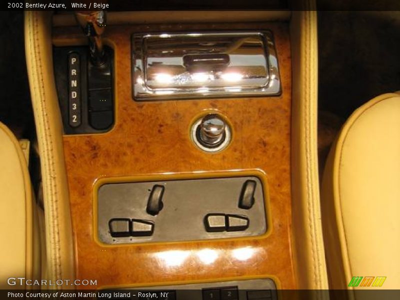 White / Beige 2002 Bentley Azure