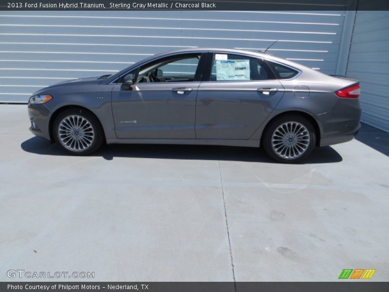  2013 Fusion Hybrid Titanium Sterling Gray Metallic
