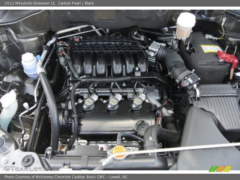Carbon Pearl / Black 2011 Mitsubishi Endeavor LS