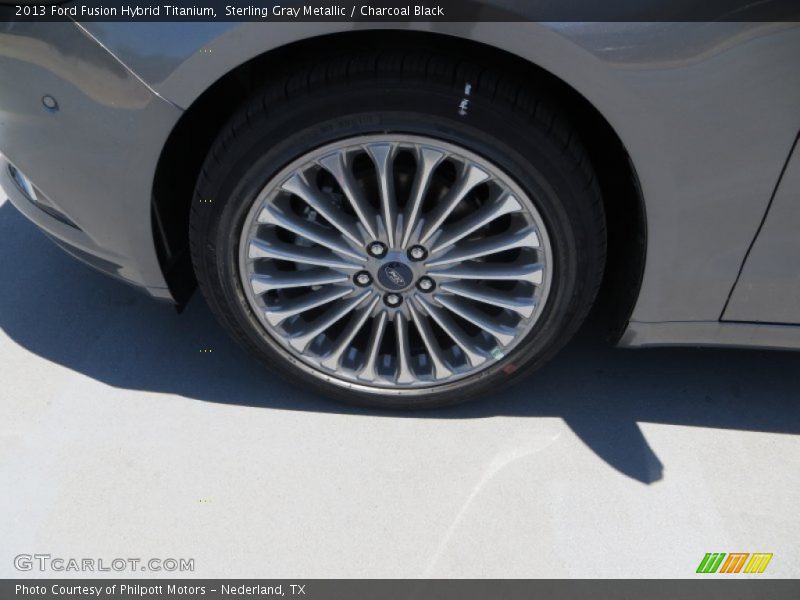  2013 Fusion Hybrid Titanium Wheel