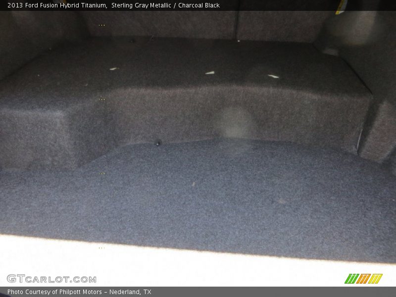  2013 Fusion Hybrid Titanium Trunk