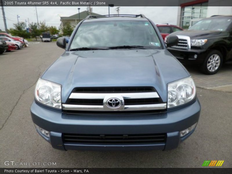 Pacific Blue Metallic / Stone 2005 Toyota 4Runner SR5 4x4