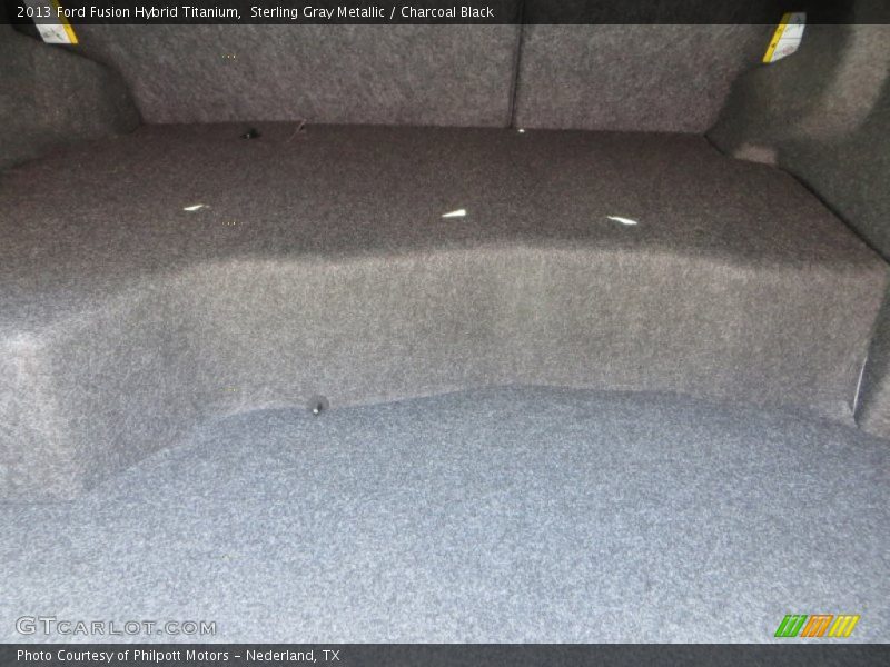  2013 Fusion Hybrid Titanium Trunk