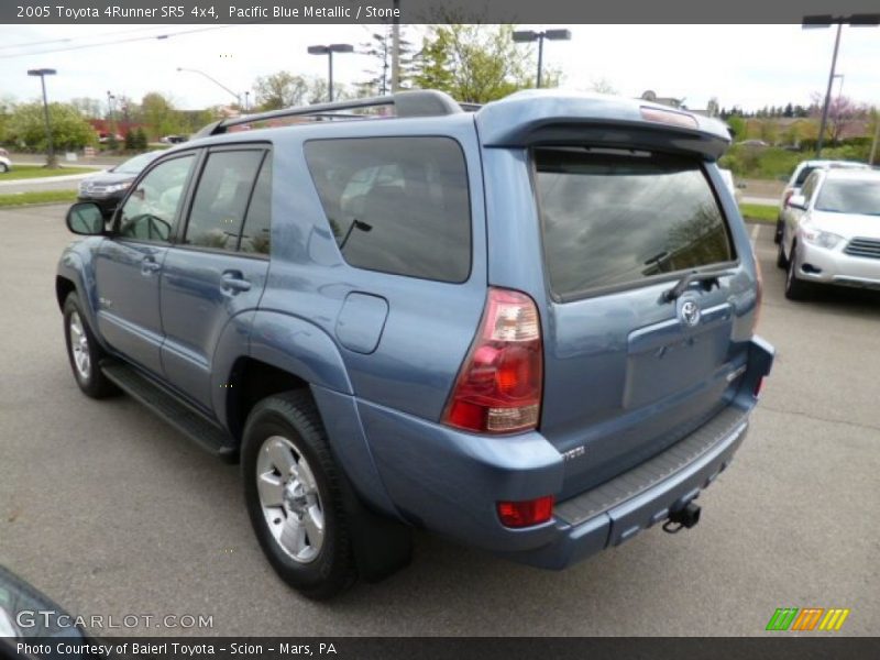 Pacific Blue Metallic / Stone 2005 Toyota 4Runner SR5 4x4