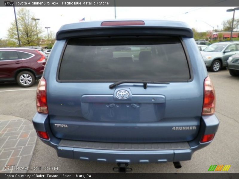 Pacific Blue Metallic / Stone 2005 Toyota 4Runner SR5 4x4