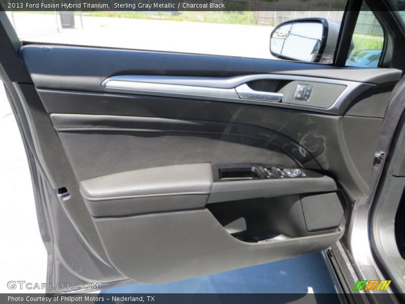 Door Panel of 2013 Fusion Hybrid Titanium