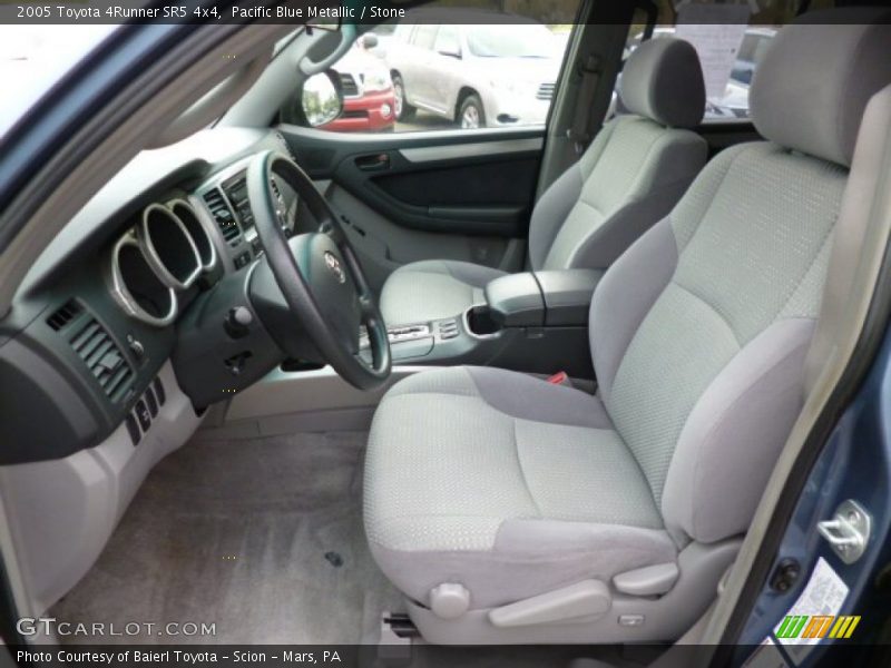 Pacific Blue Metallic / Stone 2005 Toyota 4Runner SR5 4x4