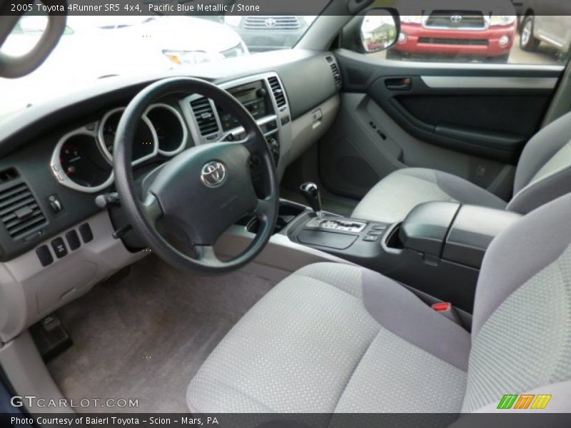 Pacific Blue Metallic / Stone 2005 Toyota 4Runner SR5 4x4