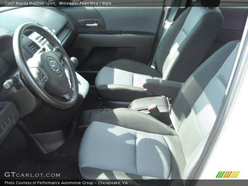 Whitewater Pearl Mica / Black 2007 Mazda MAZDA5 Sport