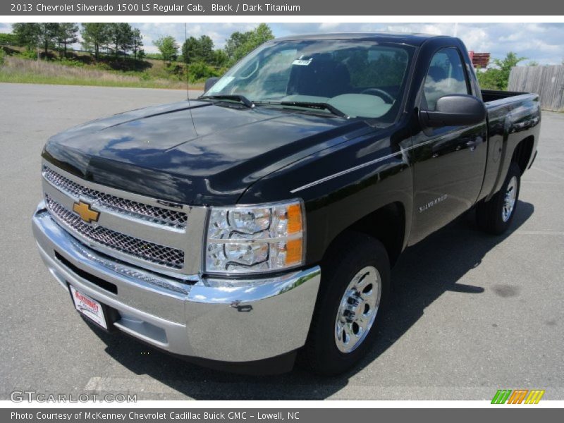 Black / Dark Titanium 2013 Chevrolet Silverado 1500 LS Regular Cab