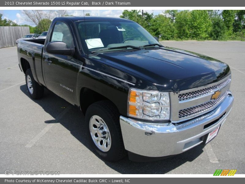 Black / Dark Titanium 2013 Chevrolet Silverado 1500 LS Regular Cab