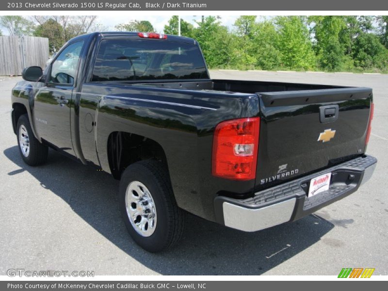 Black / Dark Titanium 2013 Chevrolet Silverado 1500 LS Regular Cab
