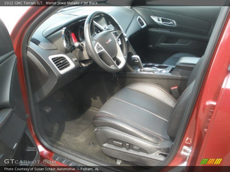 Merlot Jewel Metallic / Jet Black 2012 GMC Terrain SLT