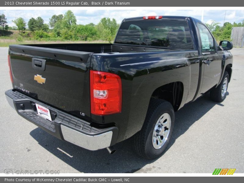 Black / Dark Titanium 2013 Chevrolet Silverado 1500 LS Regular Cab
