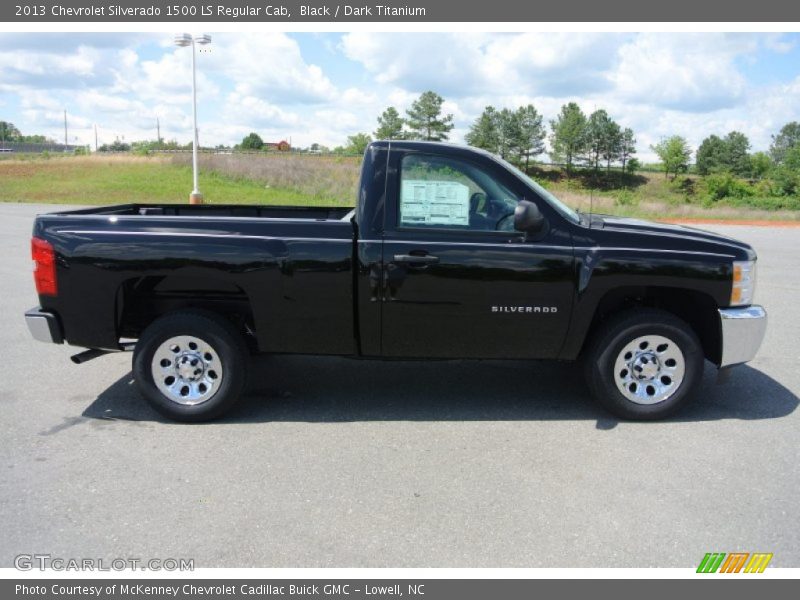 Black / Dark Titanium 2013 Chevrolet Silverado 1500 LS Regular Cab