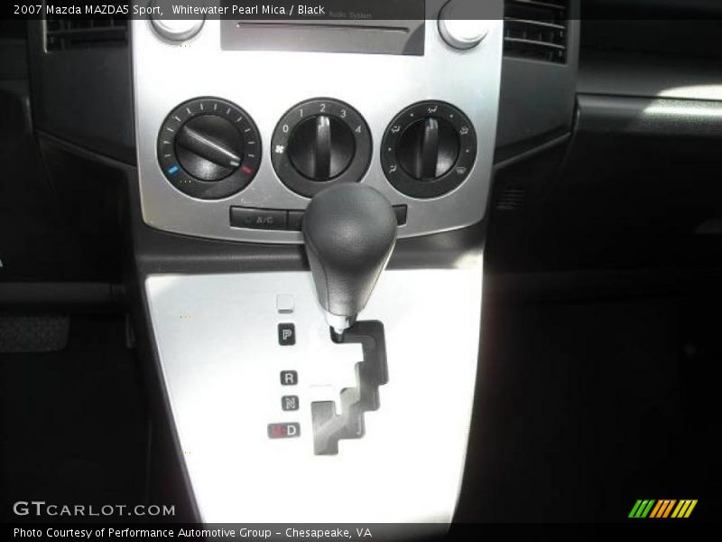 Whitewater Pearl Mica / Black 2007 Mazda MAZDA5 Sport
