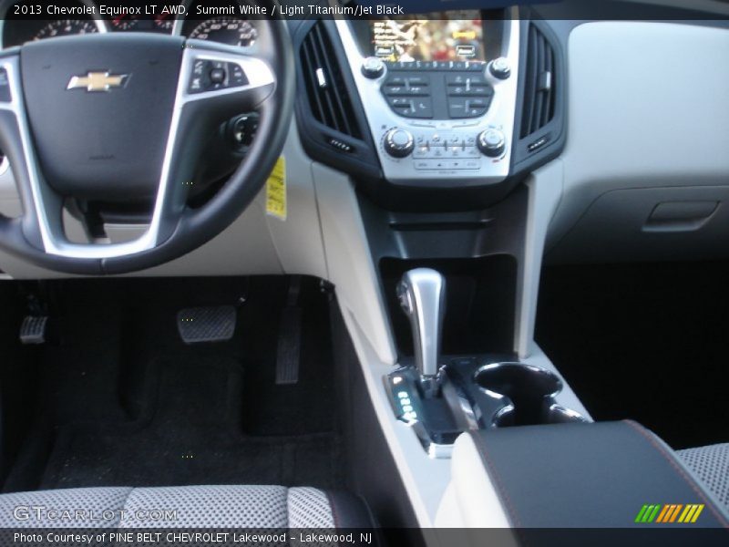 Summit White / Light Titanium/Jet Black 2013 Chevrolet Equinox LT AWD