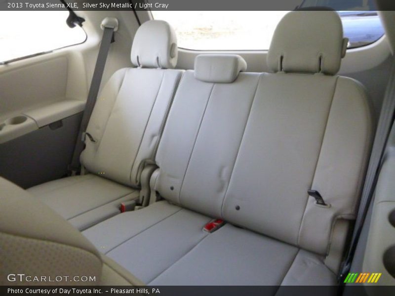 Silver Sky Metallic / Light Gray 2013 Toyota Sienna XLE