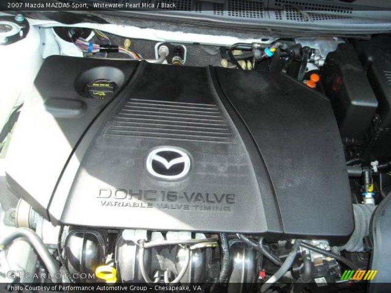 Whitewater Pearl Mica / Black 2007 Mazda MAZDA5 Sport
