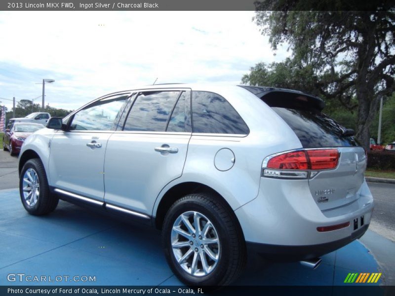 Ingot Silver / Charcoal Black 2013 Lincoln MKX FWD