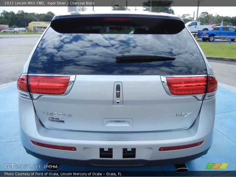 Ingot Silver / Charcoal Black 2013 Lincoln MKX FWD