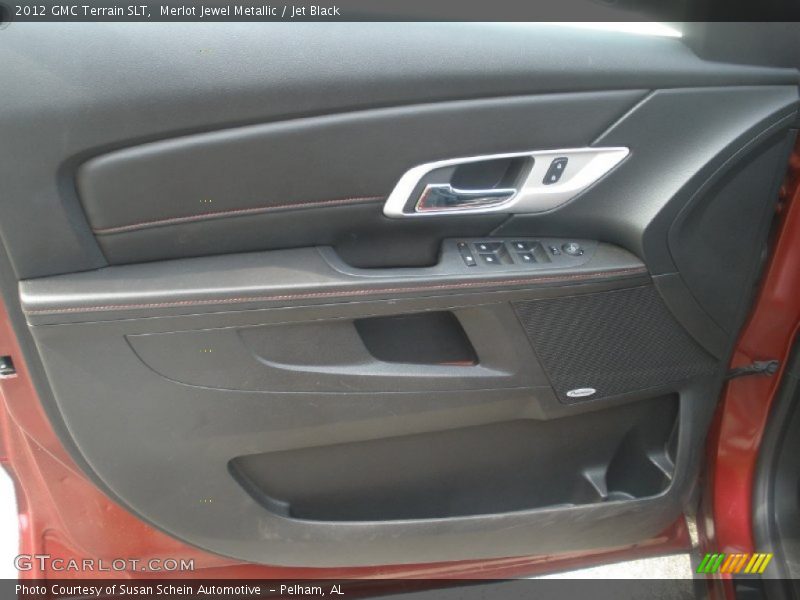Merlot Jewel Metallic / Jet Black 2012 GMC Terrain SLT